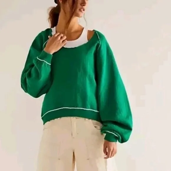 Free People Midnight Reversible Pullover - Picture 1 of 3